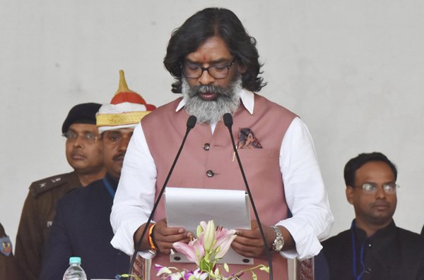 Hemant Soren Sworn in as 14th Chief Minister of Jharkhand