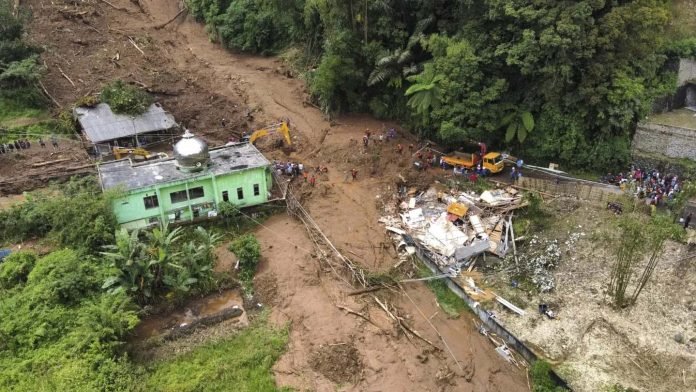 “10 Dead, Two Missing After Flash Floods and Landslides Hit West Java, Indonesia”