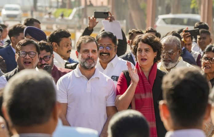 Opposition MPs Protest in Parliament Over Adani Allegations: “Modi Adani Ek Hai”