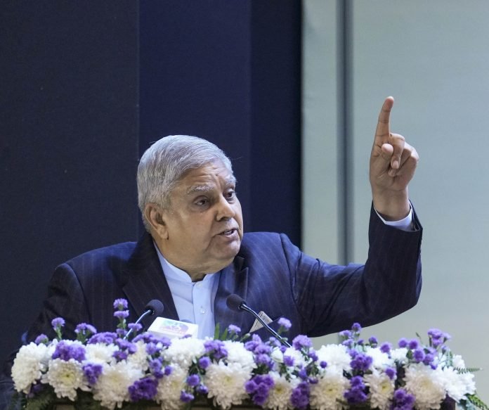 Dhankhar Stresses Scrutiny and Dialogue for Thriving Democracy