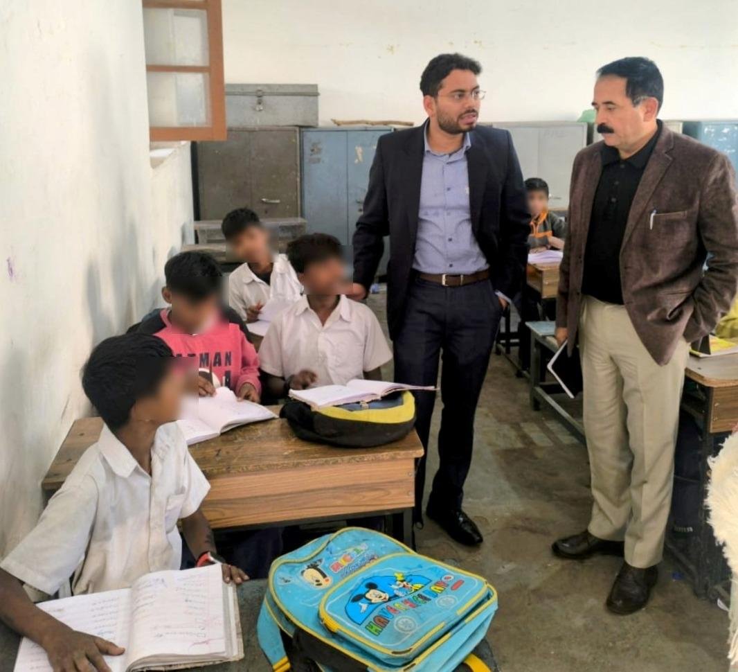 DC Jammu reviews Educational Facility for rehabilitated street children