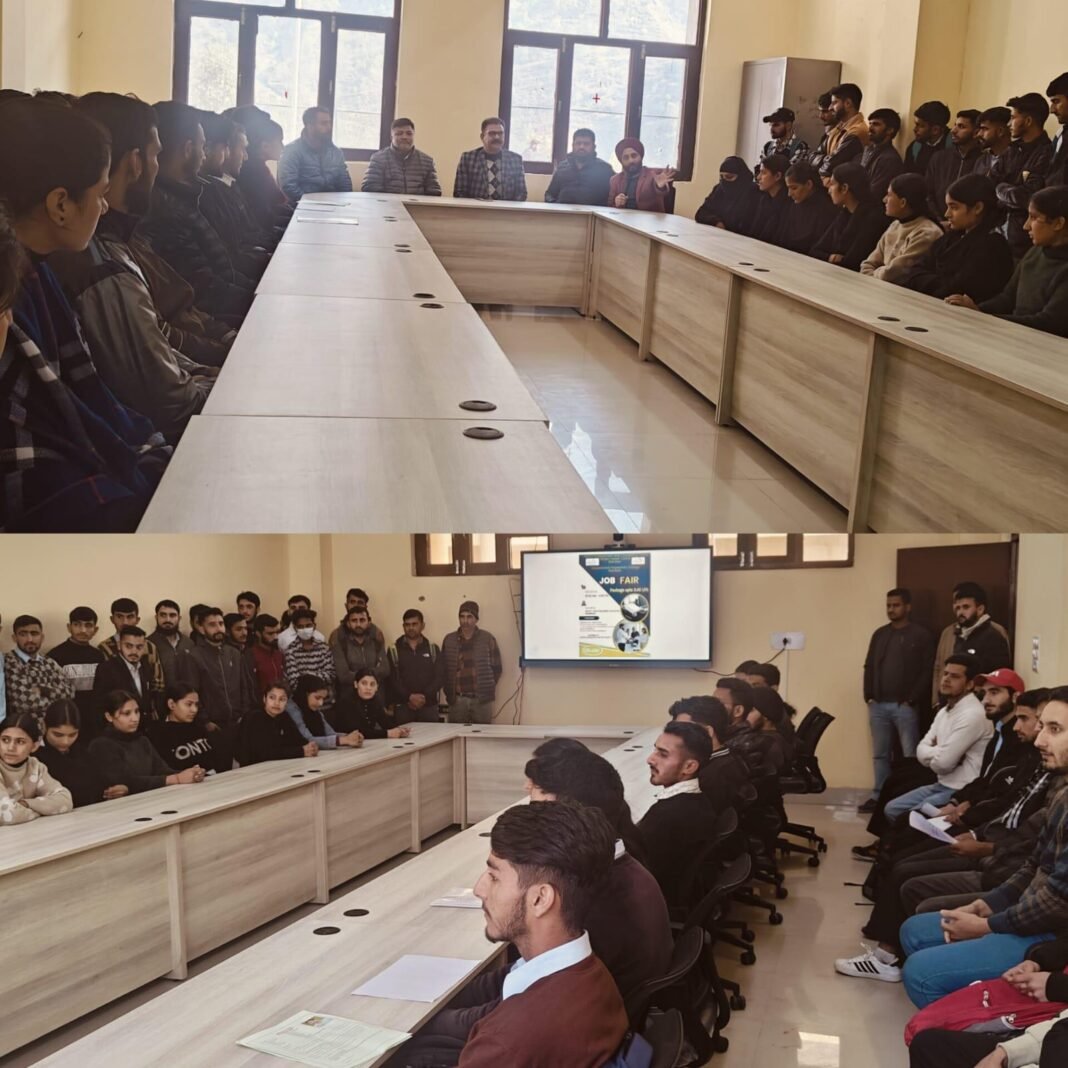 Job Fair Held at Govt Polytechnic College Ramban to Bridge Employment Gap