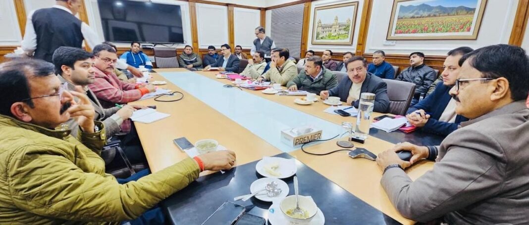 Rana asks for streamlining water supply in Jammu city Exhorts officers for upgradation of filtration plants JAMMU