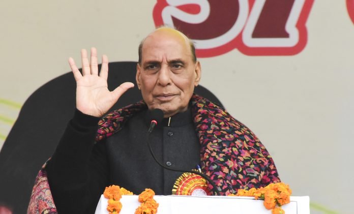 Defence Minister Rajnath Singh Inaugurates 47th Annual Day of Vidyadhiraja Sainik School; Announces 100 New Sainik Schools