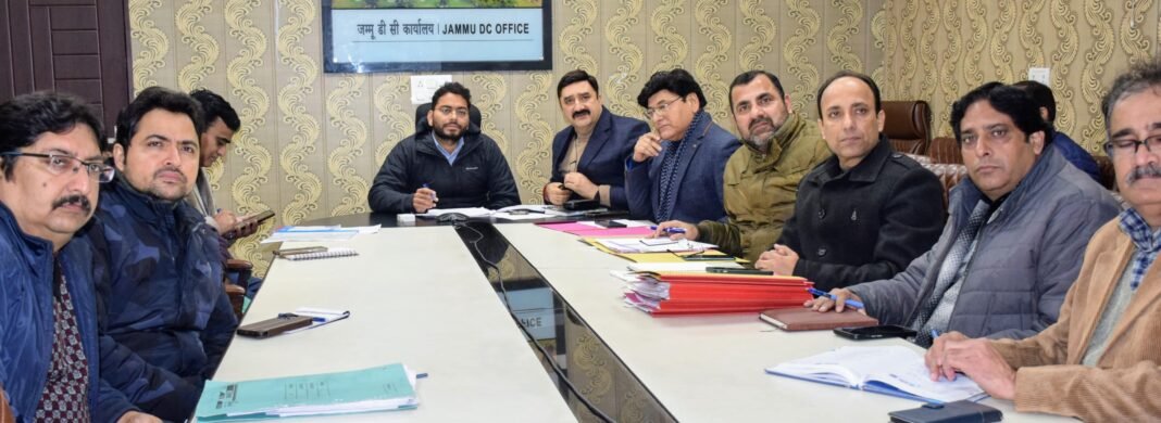 DC Reviews Functioning of Kisan Khidmat Ghars in Jammu District