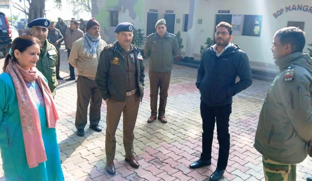 DM Reviews Development and Security in Border Subdivision R.S Pura