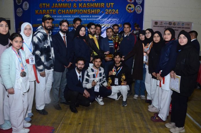 6th Jammu & Kashmir UT Karate Championship 2024 Concludes with Over 500 Participants