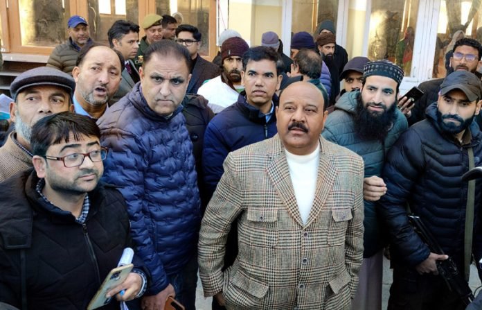 Meraj-un-Nabi (SAW) Preparations Reviewed by Deputy Chief Minister Hazratbal Shrine Visit Ensures Smooth Arrangements for Devotees