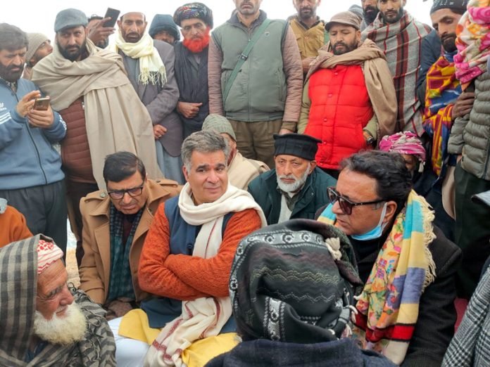 BJP Delegation Visits Affected Area