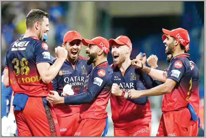 RCB Clinch First Win at Wankhede in a Decade, Beat MI by 12 Runs