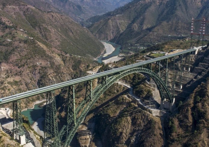 Chenab Rail Bridge Becomes Aerial Sensation Among Air Travellers