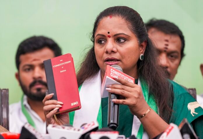 Suspended BRS MLC K Kavitha Alleges Corruption, Calls Party Constitution a ‘Joke’