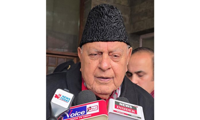 Farooq Abdullah Condemns Attacks on Kashmiris Outside J&K, Calls for Peaceful Neighbourly Relations