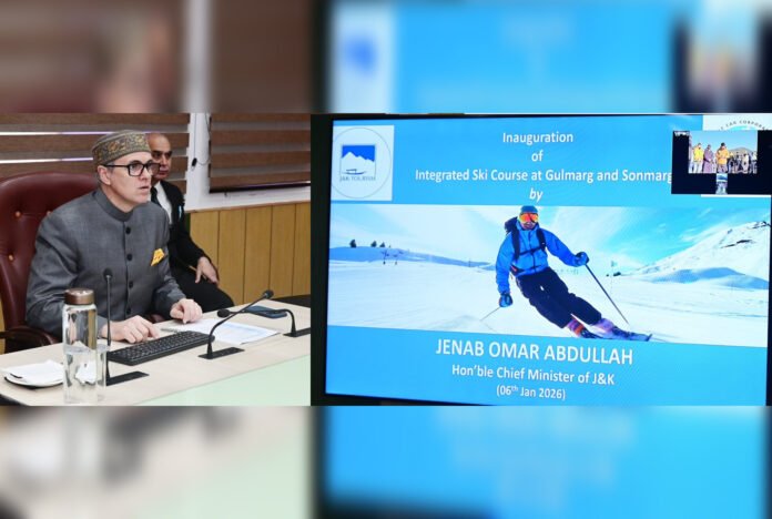 CM Omar Abdullah Inaugurates Two-Week Ski Training Course In Kashmir