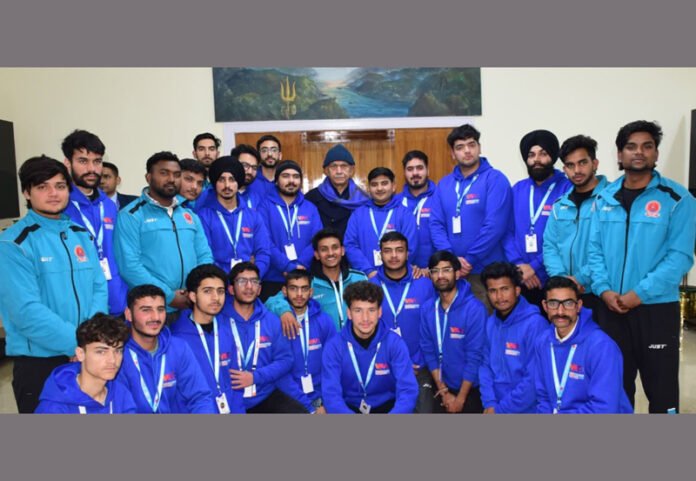 LG Manoj Sinha Interacts with J&K Youth, Congratulates UT Contingent for Stellar Performance at National Youth Festival 2026