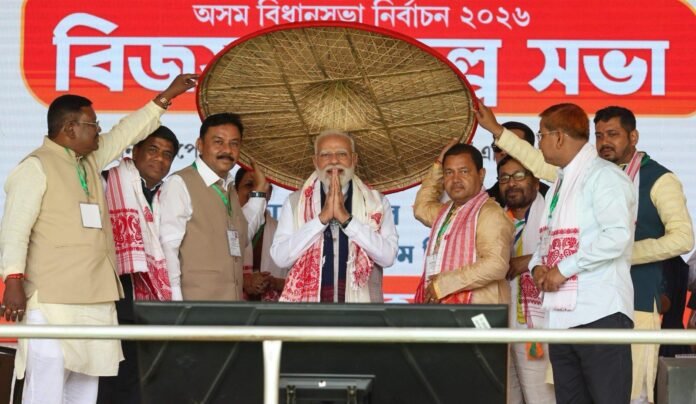 Congress Playing to Pakistan’s Tune, Says Narendra Modi in Assam Rally