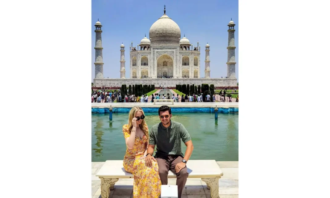 Donald Trump’s Daughter Visits Taj Mahal