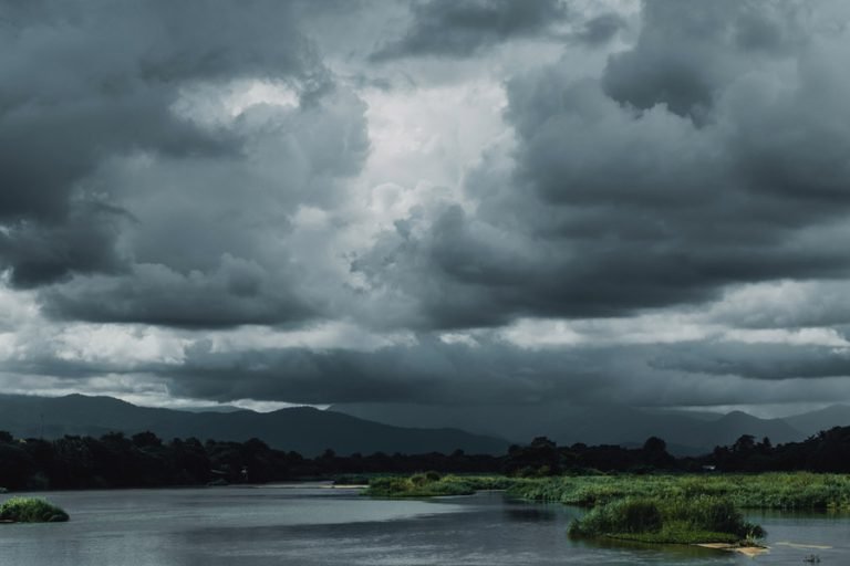 Monsoon clouds over North Bengal districts