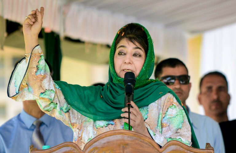 Mehbooba Seeks United Outreach To Centre For Resumption Of Dialogue On J&K Issues